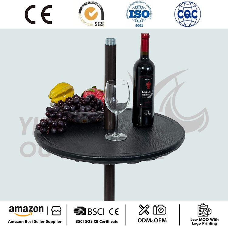 Mesa sombrilla ajustable para exterior de 20''