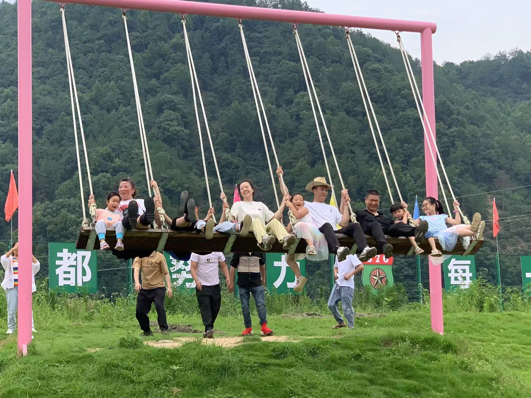 Actividades de acampada al aire libre de la empresa
