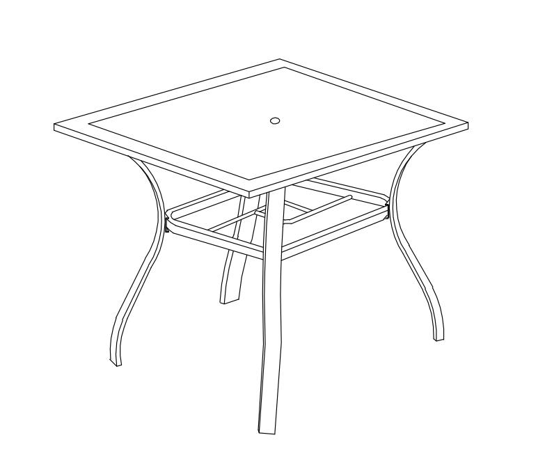 Guía de uso y cuidado de la mesa de comedor de metal