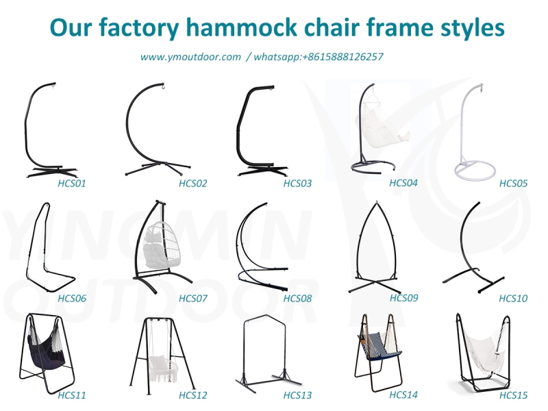 Se está produciendo el estilo de soporte de silla hamaca