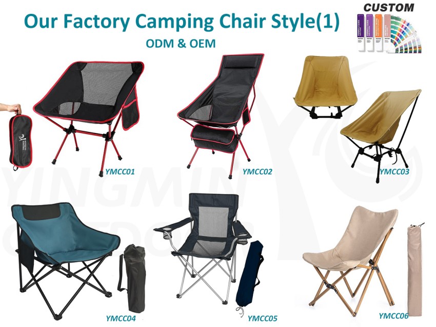 ¿Cuál es el estilo de silla de camping más ligero?