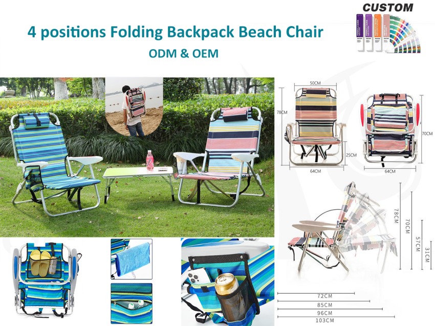 ¿Tienes una silla mochila multiusos para el aire libre?