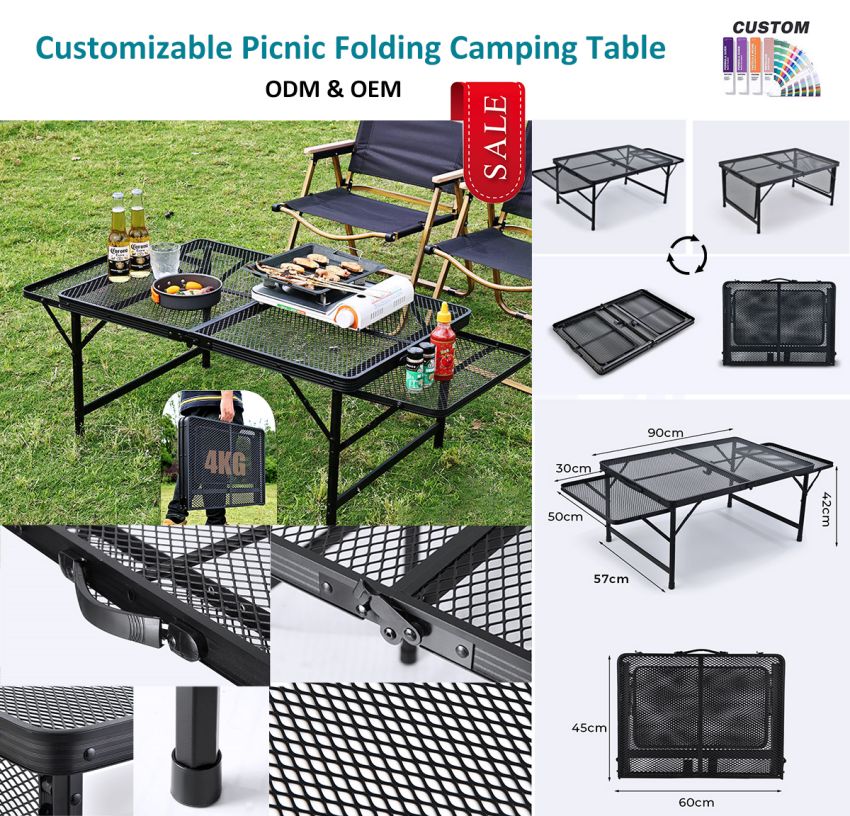 ¿Necesita una mesa de camping portátil?
