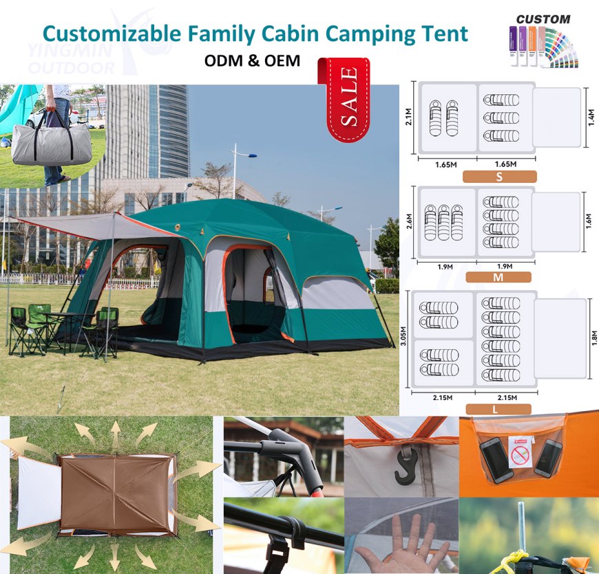 ¡Carpa familiar perfecta!