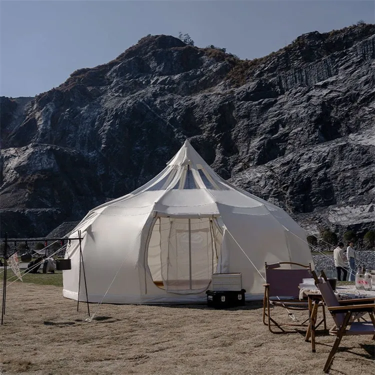 ¿Cuánto tiempo duran la carpa de lienzo al aire libre?
