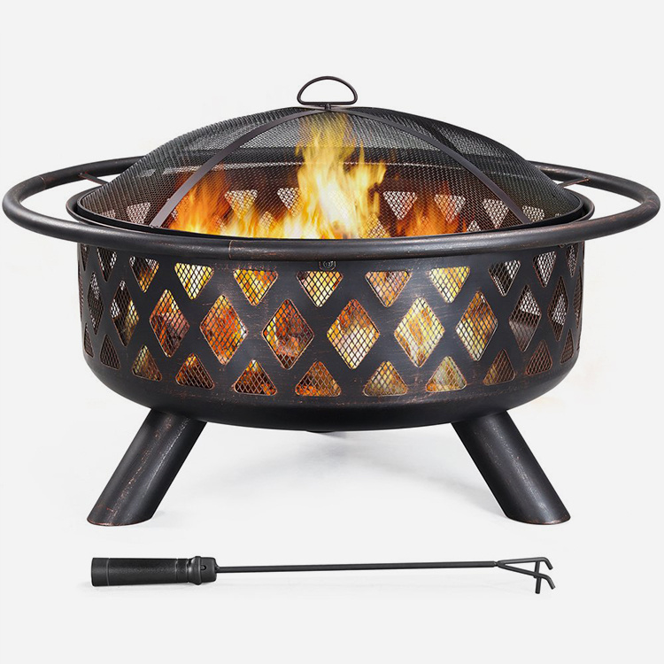 36 '' al aire libre Pozo de fuego de hierro