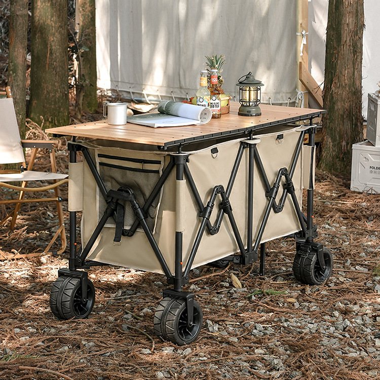 Carro plegable para acampar