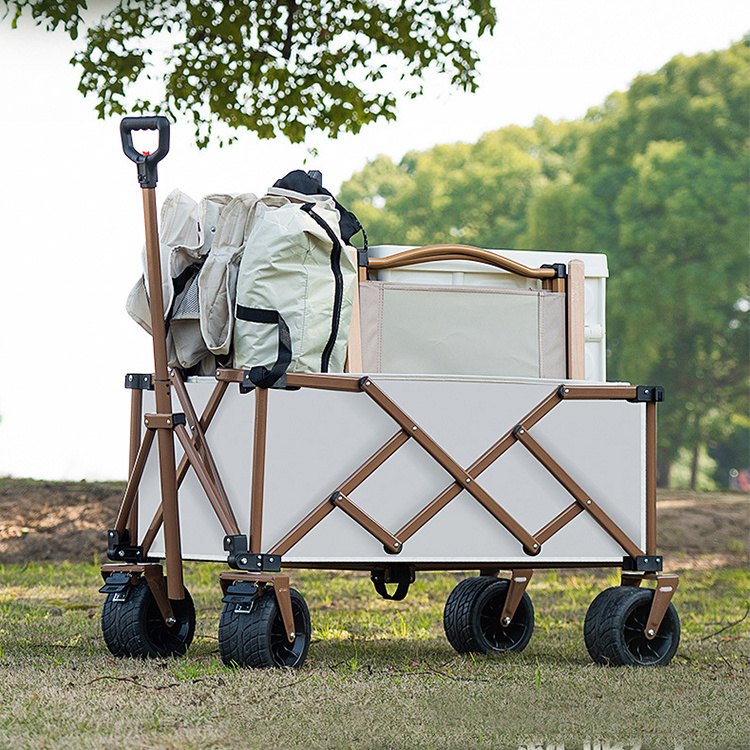 Carro plegable para acampar