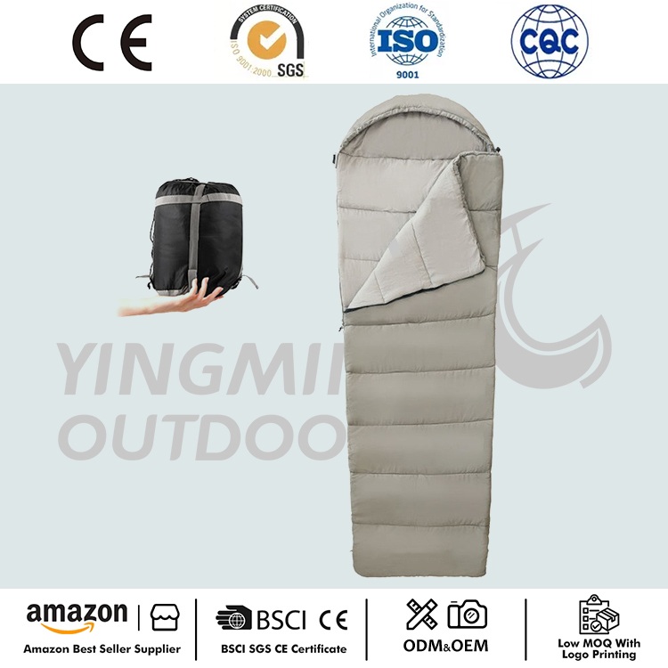 Saco de dormir de algodón ultraligero para acampar
