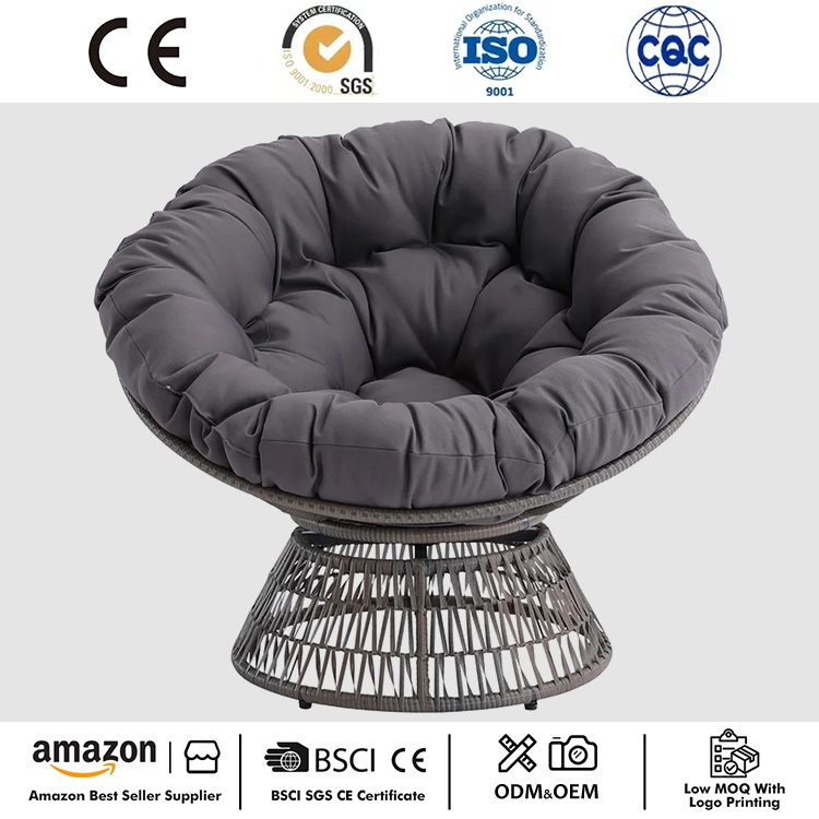 Silla Papasan giratoria con clase
