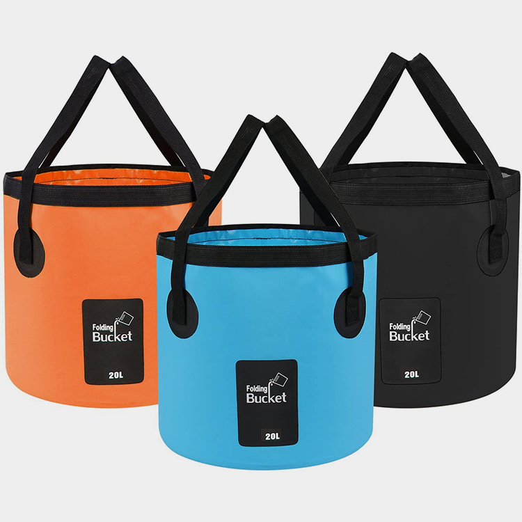 Cubo de Camping Plegable 20L