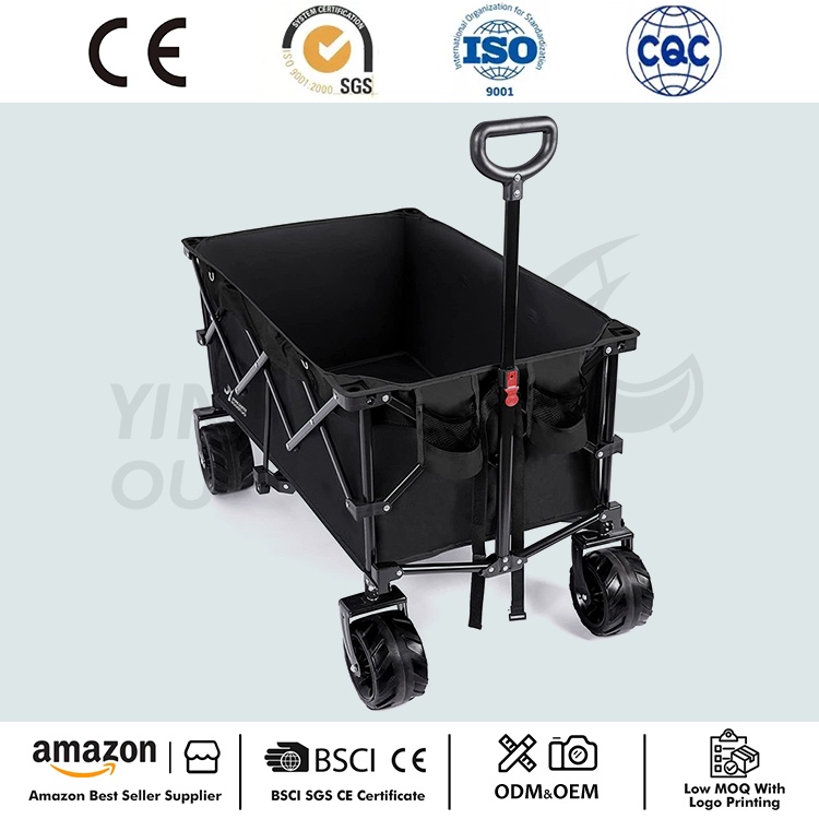 Carro de mano portátil plegable para jardín