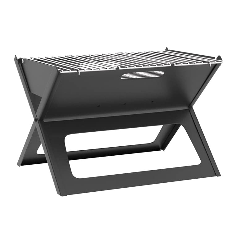 Barbacoa de carbón portátil plegable