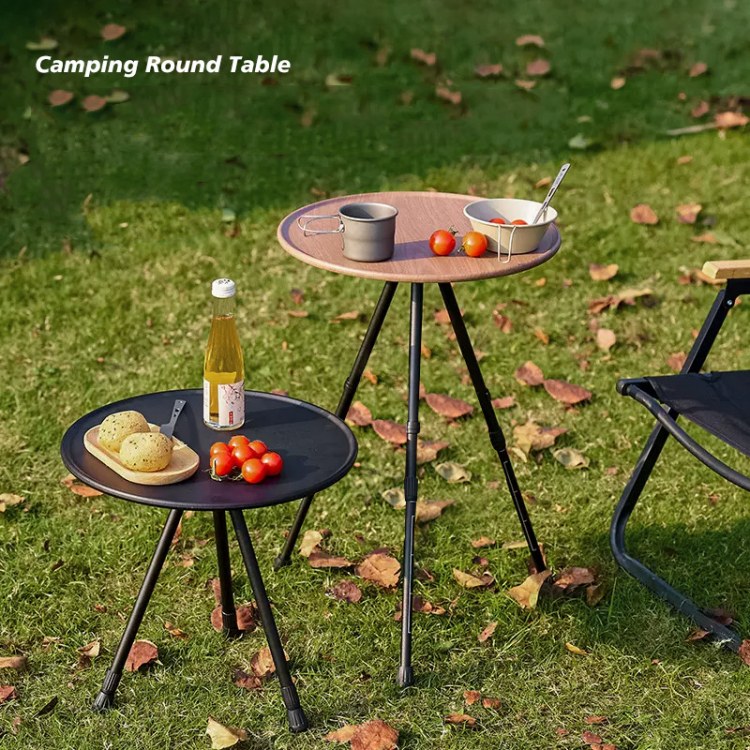 Mesas laterales plegables para acampar al aire libre
