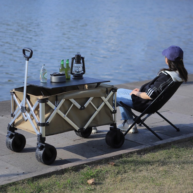 Carrito de jardín de servicios públicos plegables