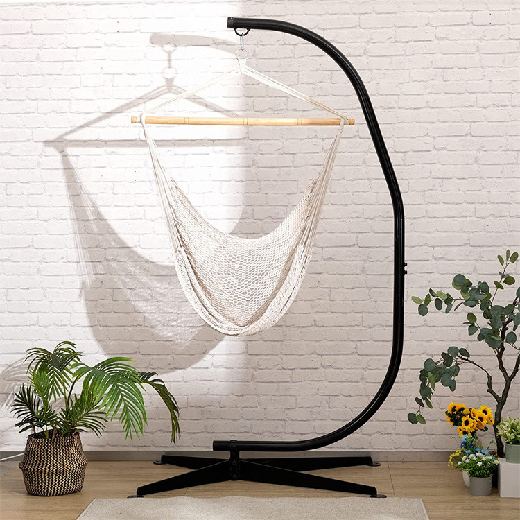 Hamaca colgante de metal C-Stand para silla