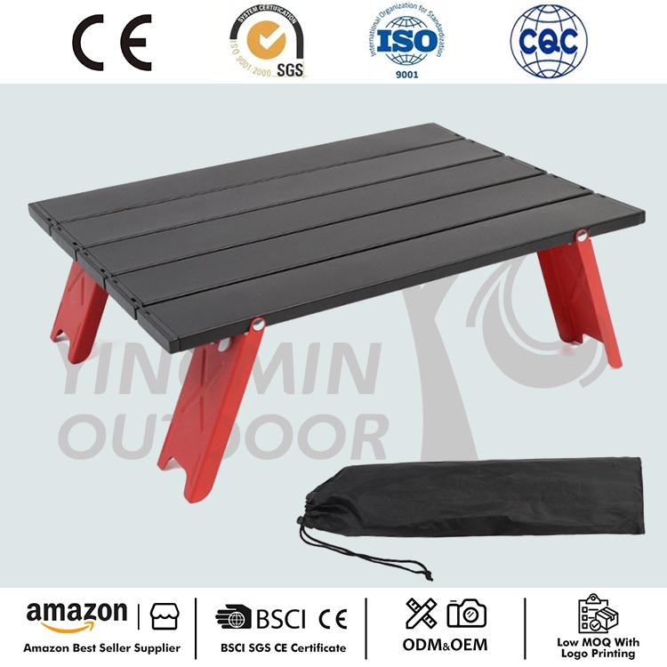 Mini mesa de camping plegable