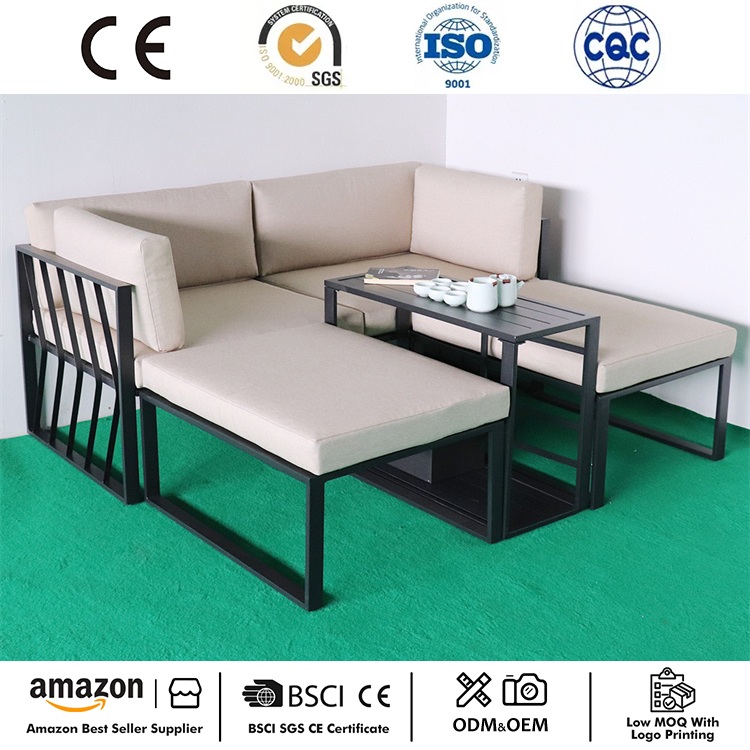 Sofá seccional de muebles de exterior más nuevo
