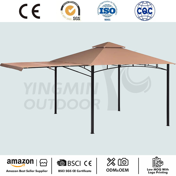 Gazebo de toldo de jardín al aire libre