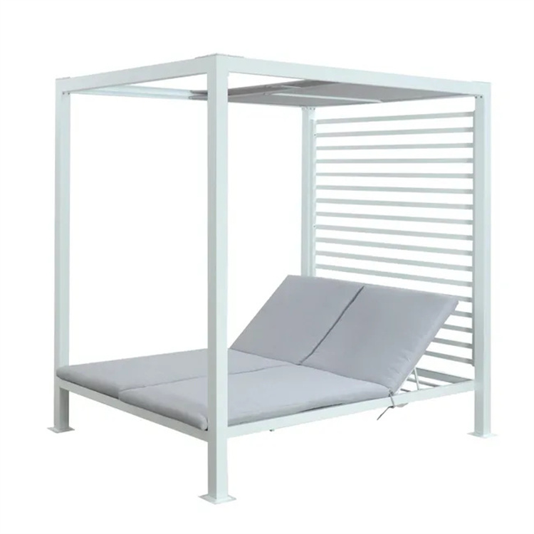 Tumbona para patio al aire libre con cojines