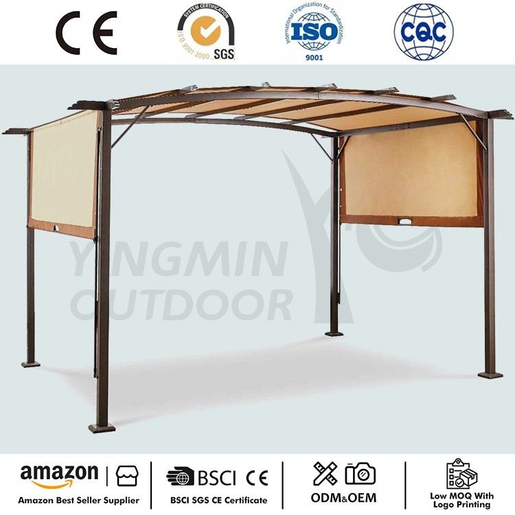 Toldo de pérgola retráctil para exteriores
