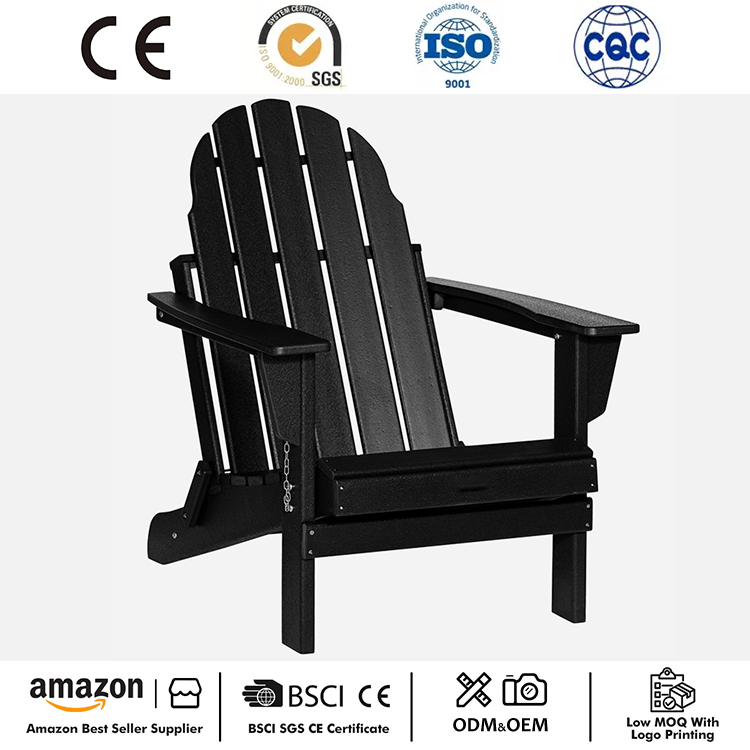 Silla plegable de plástico Adirondack