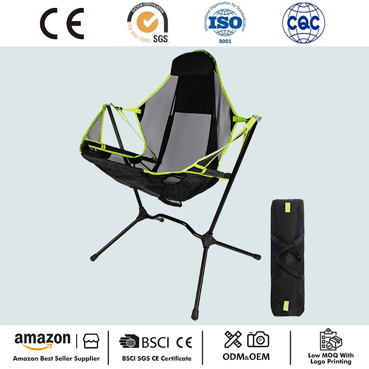 Mecedora plegable portátil para acampar