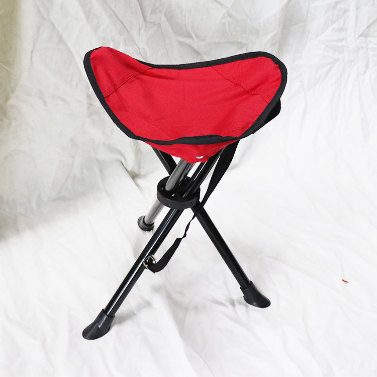 Silla plegable portátil del taburete que acampa del trípode