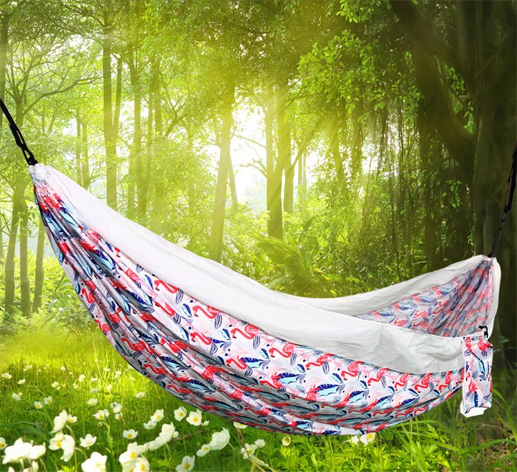 Camping de hamacas portátiles