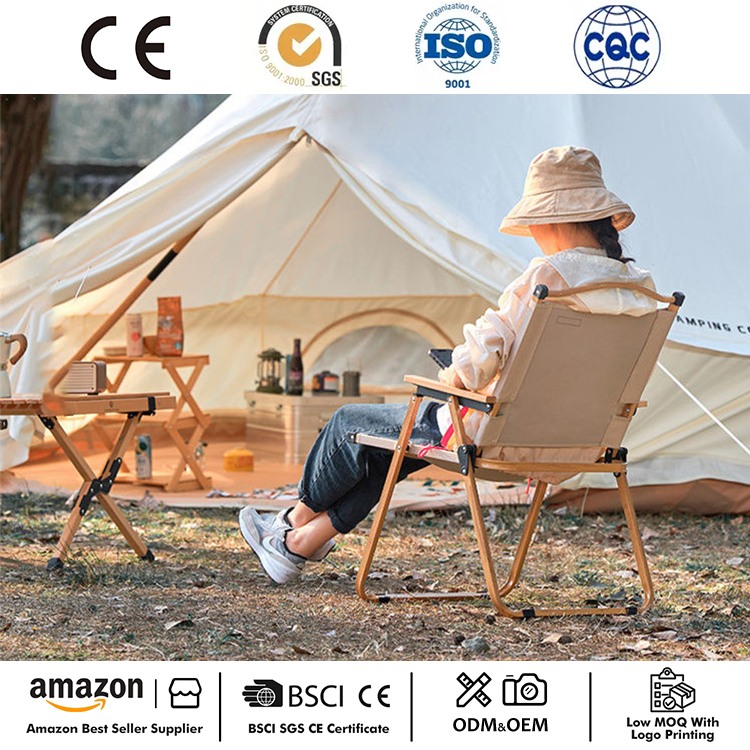 Silla de camping plegable ultraligera