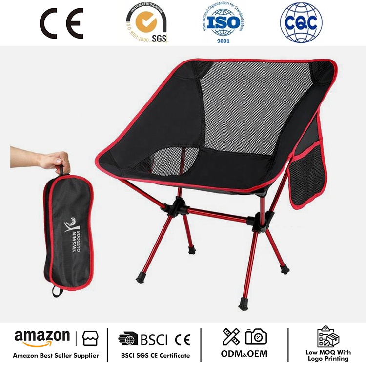 Silla de camping plegable ultraligera