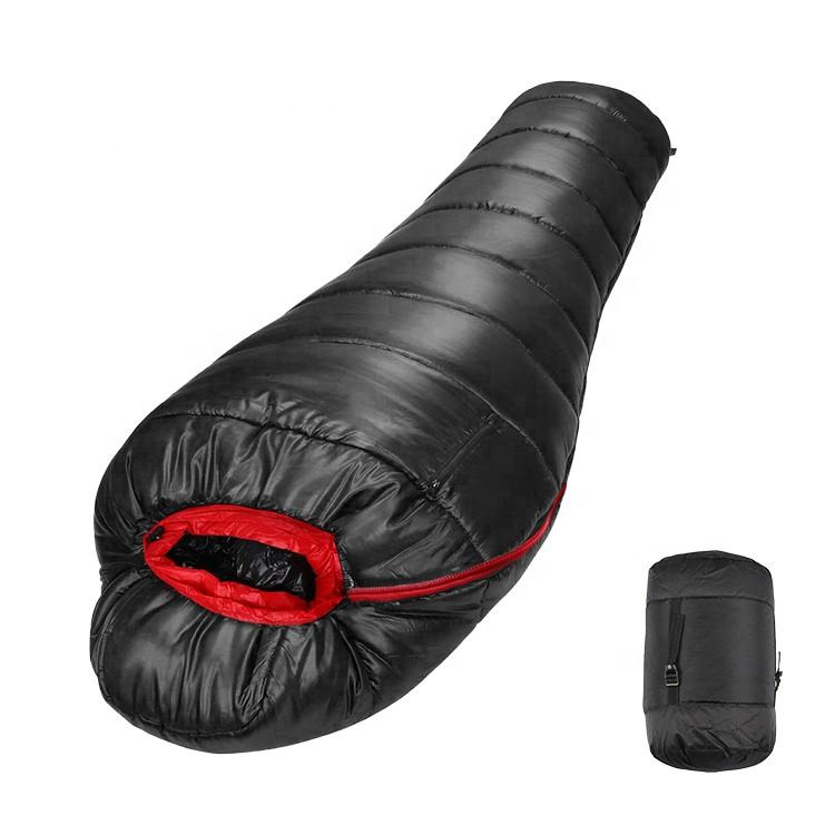 Saco de dormir de plumón grueso ultraligero