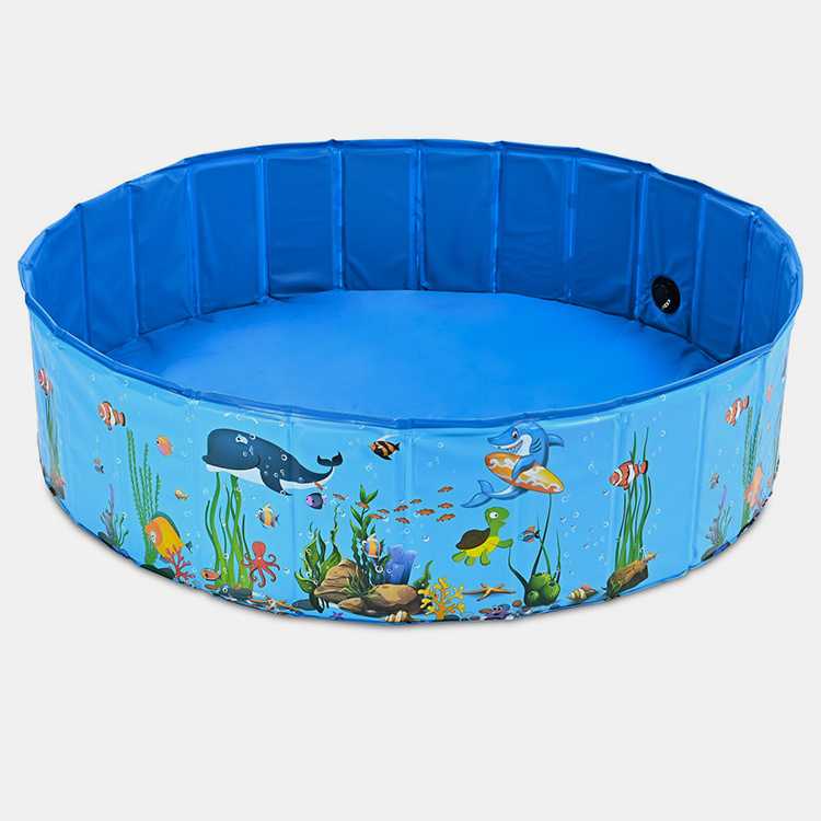 Piscina de baño para perros plegable al aire libre