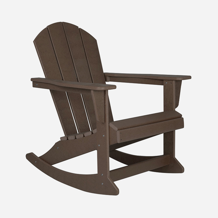 Mecedora Adirondack de plástico para exteriores
