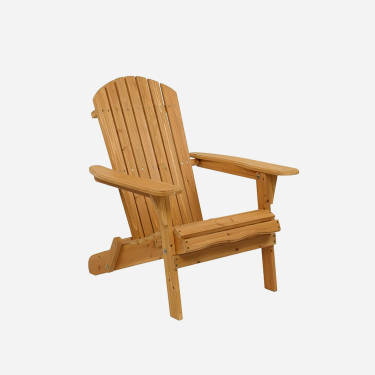 Silla Adirondack plegable para patio al aire libre
